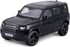 Bburago 1/24 Land Rover Defender 2022 Silver Metallic