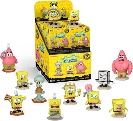 Funko Mystery Mini! Animation: SpongeBob SquarePants 25th - 12pcs PDQ