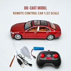 1/22 Funsterz RC HCL-3813C Mercedes-Benz S600 Die-cast RC Car Black/Red Assortment