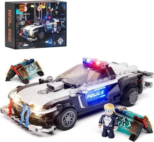 Funwhole F9043 Police Patrol Car 372 Piece Set