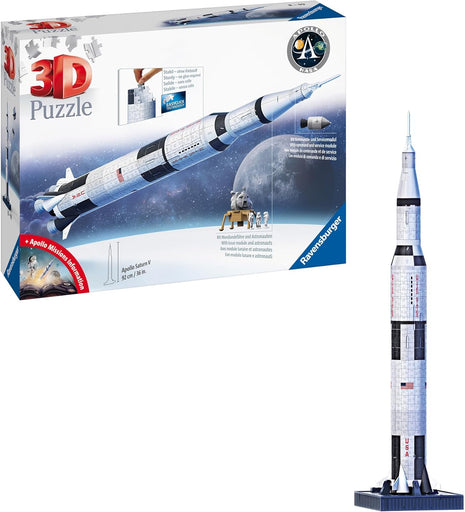 Ravensburger Apollo Saturn V Rocket 440 pc 3D Puzzle