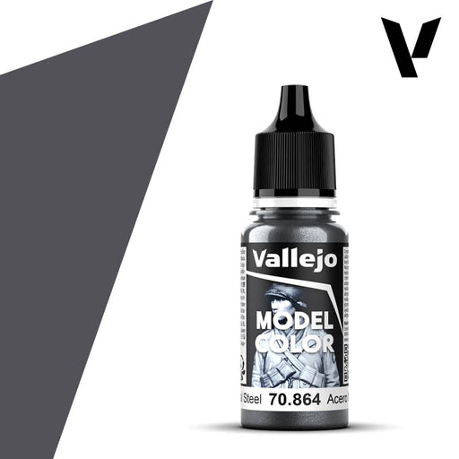 VALLEJO 70.864 MODEL COLOR NATURAL STEEL 17ml
