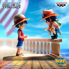 Banpresto One Piece Luffy & Ace Log Stories World Collectable Figure (MP)