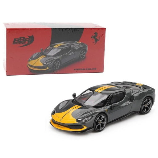 1/64 BBR Models Ferrari 296 GTB Assetto Fiorano 2024 Grigio Scuro