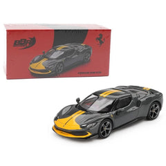 1/64 BBR Models Ferrari 296 GTB Assetto Fiorano 2024 Grigio Scuro