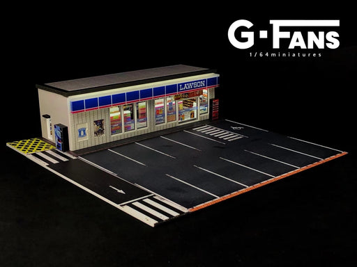 1/64 G-Fans 710024 Lawson Building with LED Diorama