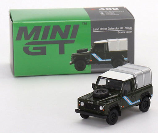 1/64 Mini GT Land Rover Defender 90 Pickup Bronze Green (MP)
