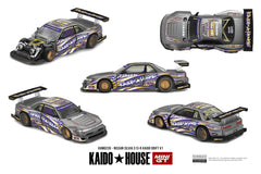 1/64 Kaido House by Mini GT Nissan Silvia S13-R Kaido Drift V1 #235