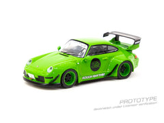1/64 Tarmac Works RWB 993 Rough Rhythm Fuel Fest (Green)