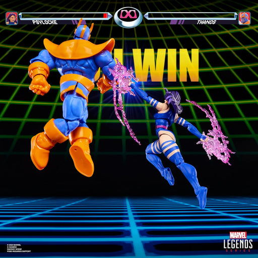 Marvel Legends Gamerverse Psylocke VS Thanos Action Figure (MP)