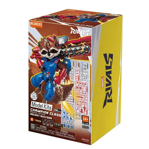 Blokees 81120 Marvel Rivals Champion Class 08 Rocket Raccoon Model kit