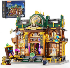 Lumibricks L9115 Steampunk Time Rift Library 3187 Piece Set