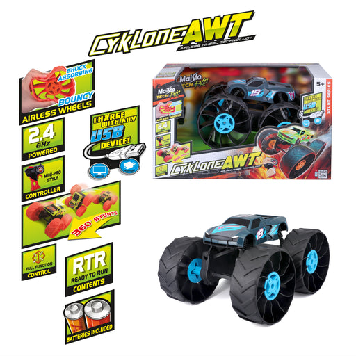 1/32 Maisto Cyklone AWT  2.4 GHz high torque & bouncy (USB rechargeable vehicle