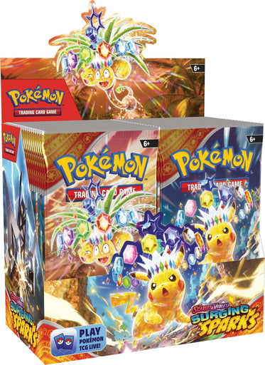 Pokemon TCG Scarlet & Violet SV08 Surging Sparks Booster Box (36 Packs)