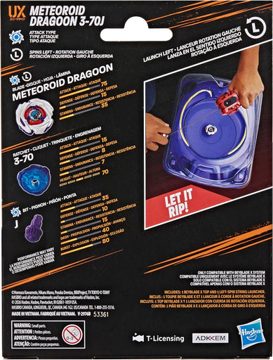 Takara Tomy Beyblade X UX Meteoroid Dragoon 3-70J (MP)