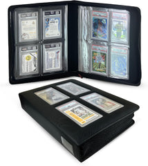EVORETRO Premium Card Slab Binder with Window Black