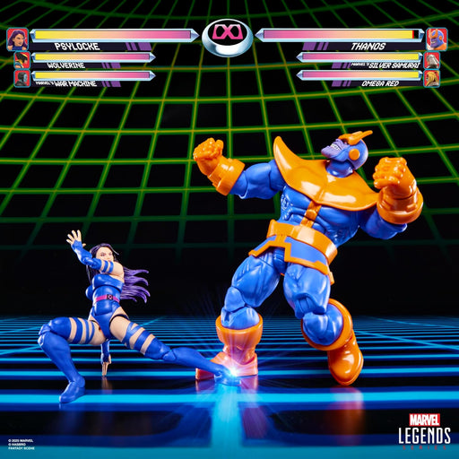 Marvel Legends Gamerverse Psylocke VS Thanos Action Figure (MP)