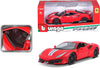 Bburago 1/24 Ferrari 477 Pista Ready and Play Red
