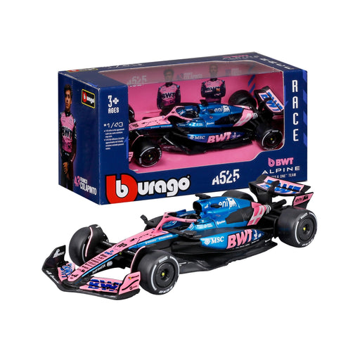 Bburago 1/43 Alpine A525 Monaco GP 2025 #10 Pierre Gasly