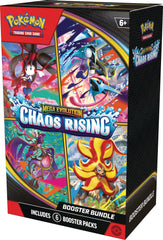 Pokemon TCG Mega Evolution Chaos Rising Booster Bundle (6 Packs)