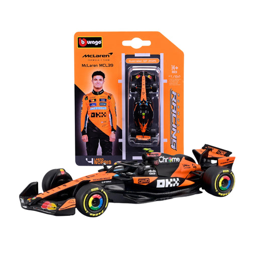 Bburago 1/64 Mclaren Team MCL39 2025 #4 L. Norris