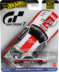 1/64 Hot Wheels Premium Nissan Skyline GTR BNR34 Gran Turismo (MP)