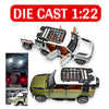 1/22 Funsterz RC HCL-3910C Land Rover Defender Die-cast RC Car Silver/Green Assortment