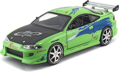 Jada 1/24 Mitsubishi Eclipse 1995 Fast & Furious Green