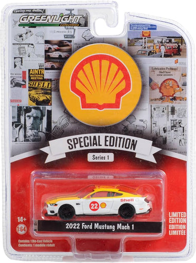 1/64 Greenlight Ford Mustang Mach 1 Shell Special Edition
