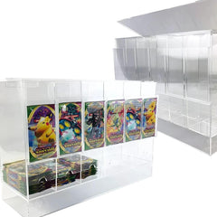EVORETRO 6-Slot Acrylic Card Pack Dispenser