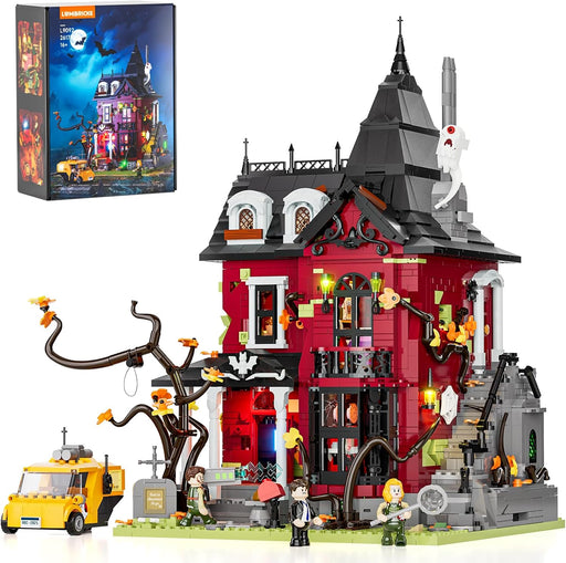 Lumibricks L9092 Halloween Midnight Haunted Mansion 2617 Piece Set