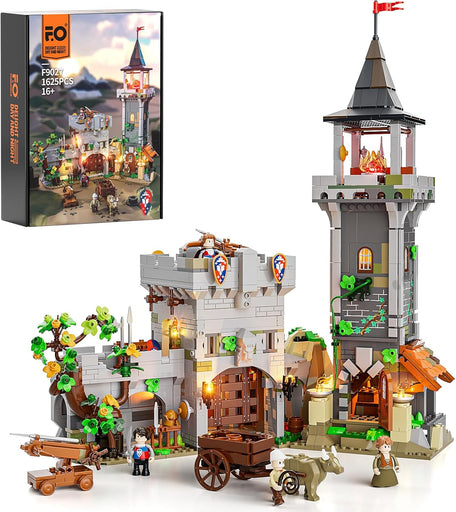 Funwhole F9027 Medieval Watchtower 1625 Piece Set