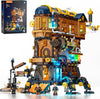Lumibricks L 9103 Mecha-Alchemist's Moving Castle 2690 Piece Set