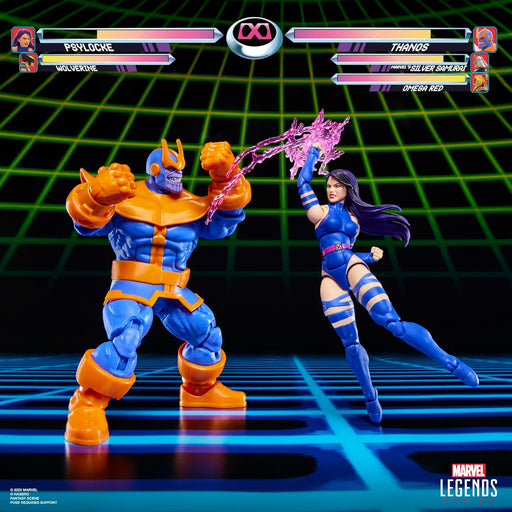 Marvel Legends Gamerverse Psylocke VS Thanos Action Figure (MP)
