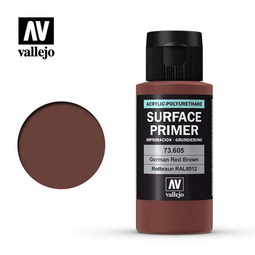 Vallejo 73.605 Surface Primer German Red Brown 60ml