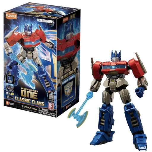 Blokees Transformers 71161 Classic Class 11 One Movie Optimus Prime Luminous Eyes Model kit