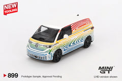 1/64 Mini GT Volkswagen ID. Buz Prototype Rainbow #899