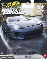 1/64 Hot Wheels Premium Fast and Furious 25 Years Lexus LFA (MP)