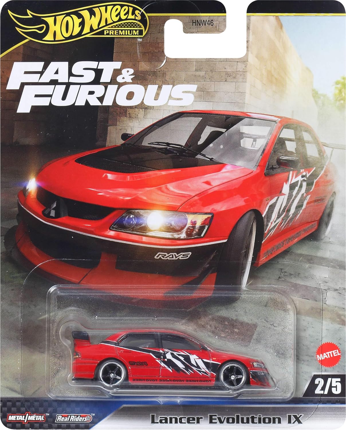 1/64 Hot Wheels Premium Fast and Furious Mitsubishi Lancer Evolution I ...