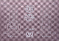 Mini 4WD Setting Board (FM-A & VZ Chassis / Carbon Fiber Pattern)