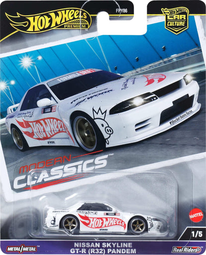 1/64 Hot Wheels Premium Car Culture Nissan Skyline GT-R R32 Pandem (MP)
