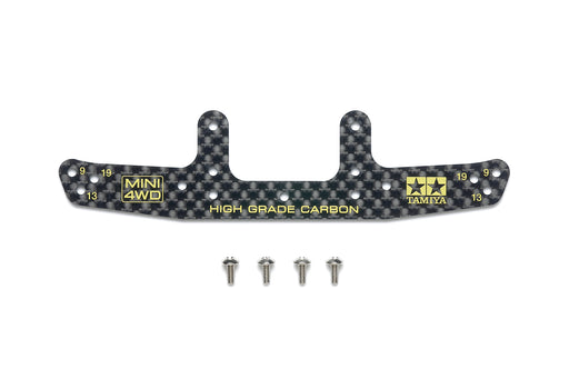 Mini 4WD GUP HG Carbon Rear Bumper Plate (1.5mm)