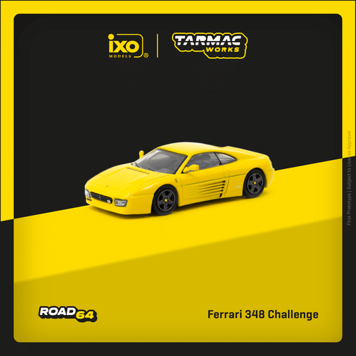 1/64 Tarmac Works Ferrari 348 Challenge Yellow ROAD64