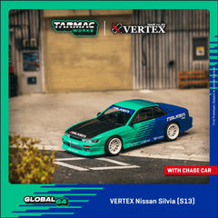 1/64 Tarmac Works Vertex Nissan Silvia S13 Falken GLOBAL64
