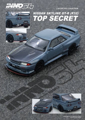1/64 Inno64 Nissan R32 GT-R Top Secret Stealth Grey