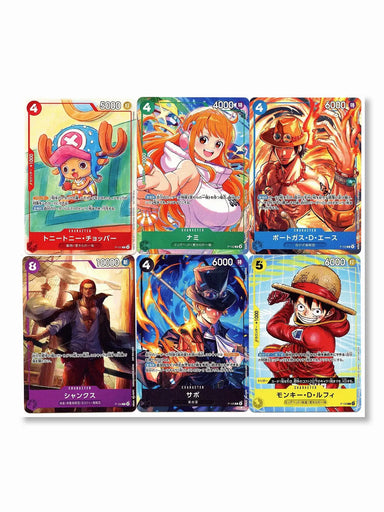One Piece Card Game Mcdonald's 2025 Promo Card Game Complete Set Japanese Unopened pack (MP)