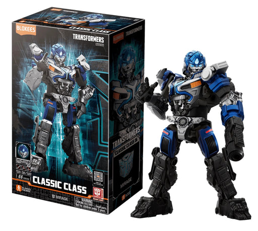 Blokees Transformers 71151 Classic Class 06 - Mirage Luminous Eyes & Chest Model kit