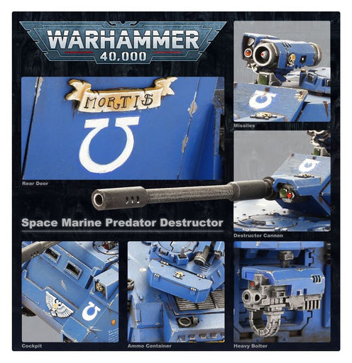 Warhammer 40K Space Marines Predator