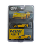 1/64 MINI GT Bugatti EB110 Super Sport Giallo Bugatti #866 Yellow Blister