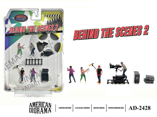 1/64 American Diorama Figure Set - Behind the Scenes 2 AD-2428